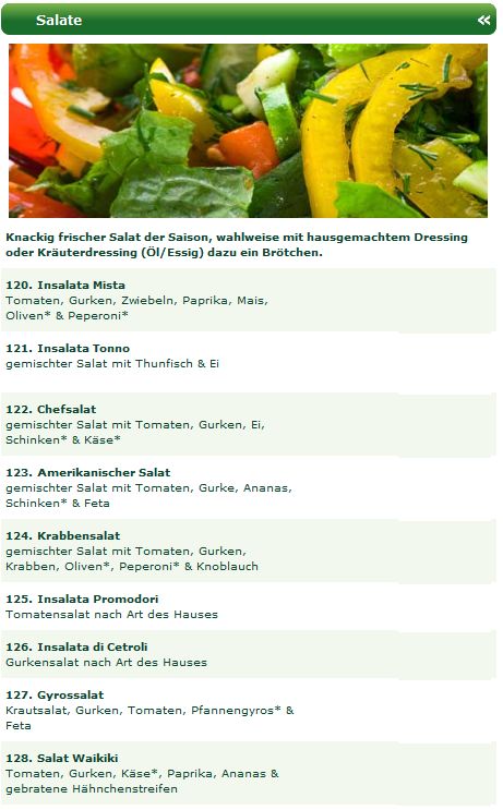 Salat Lieferservice Stralsund - Lieferservice Avanti