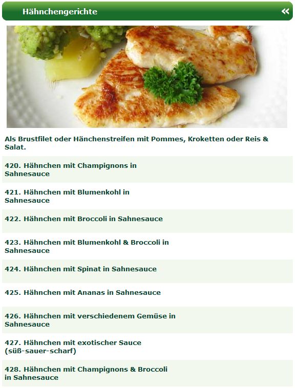 Best of Hähnchen: die Hähnchenspezialitäten beim Lieferservice Stralsund
